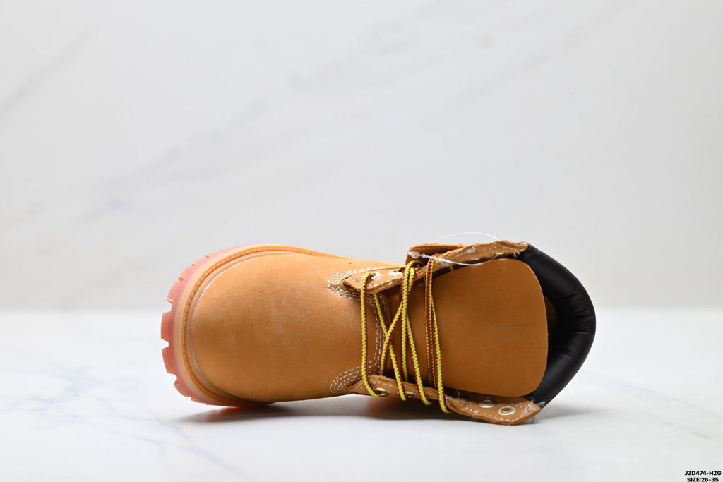 Timberland Wheat Kids Premium Leather Boot