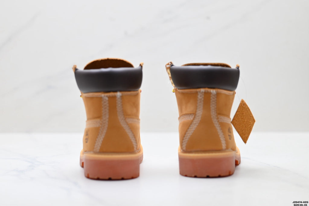 Timberland Wheat Kids Premium Leather Boot
