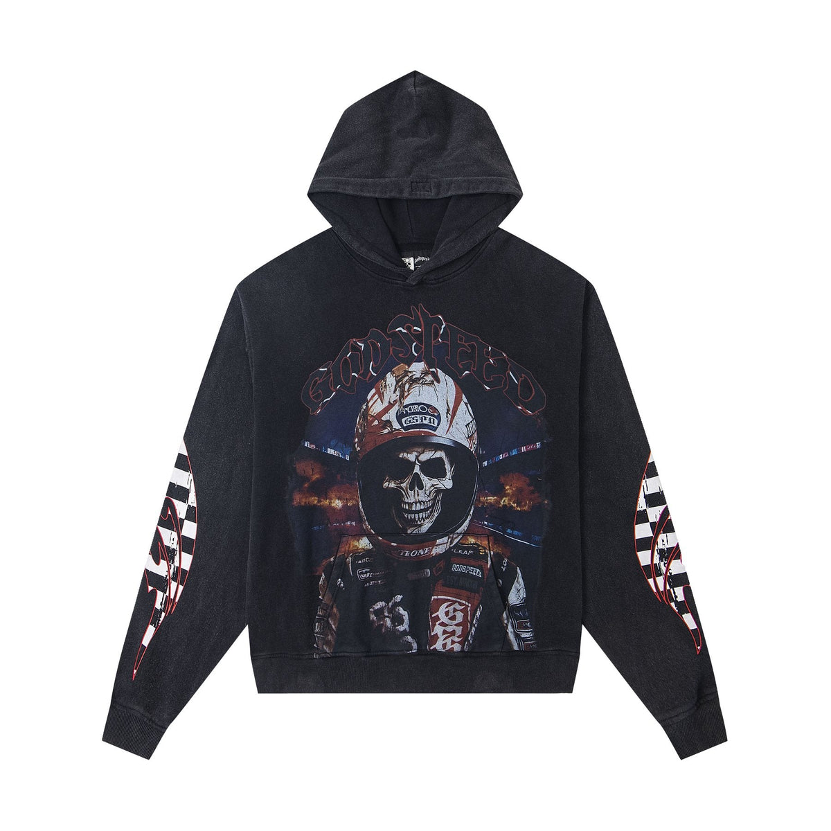 Godspeed Out of Many One Graphic Hoodie